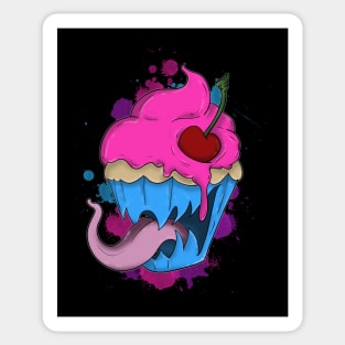 Cannibalistic Cupcake Sticker